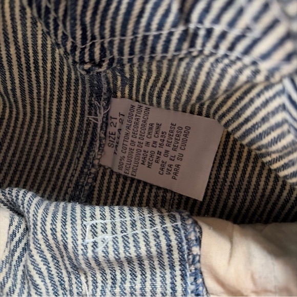 VTG Y2K Bob The Builder Costume Outfit Boys 2T Denim Overalls Shirt Tools 2001 - Picture 6 of 7